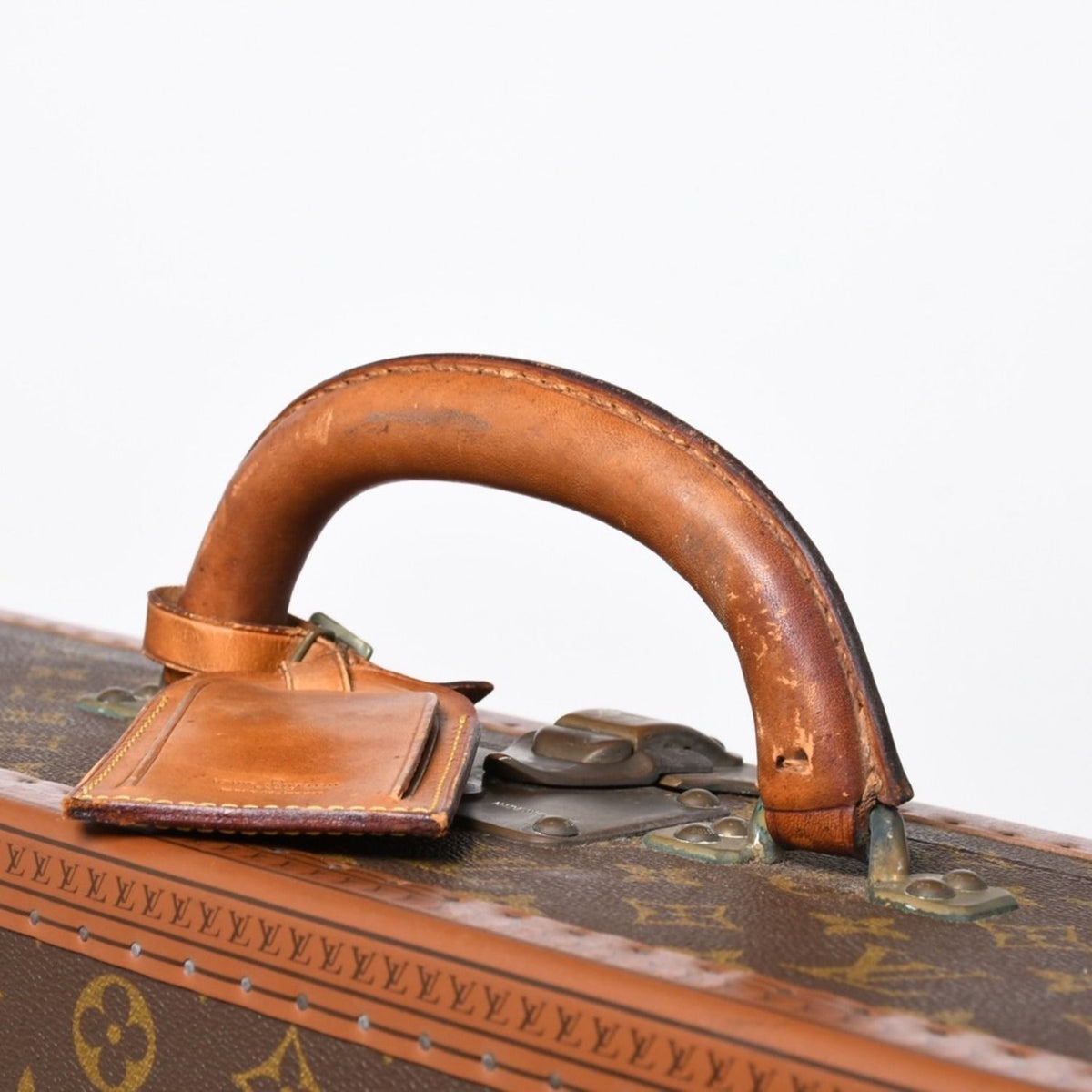 Louis Vuitton Alzer 70 Trunk Case Hard Monogram Leather — view 5