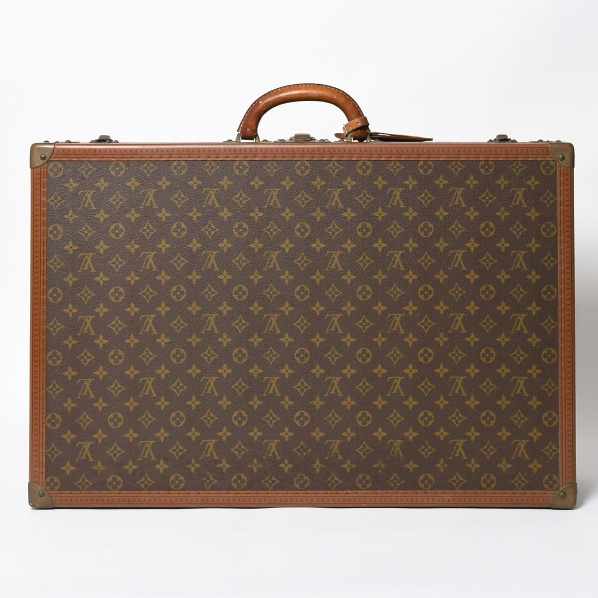 Louis Vuitton Alzer 70 Trunk Case Hard Monogram Leather — view 2