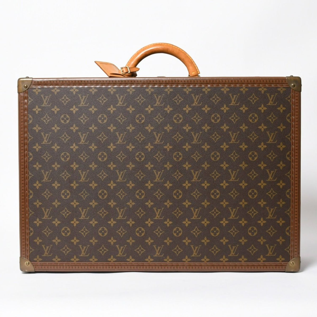 Louis Vuitton Alzer 60 Trunk Case Hard Monogram Leather