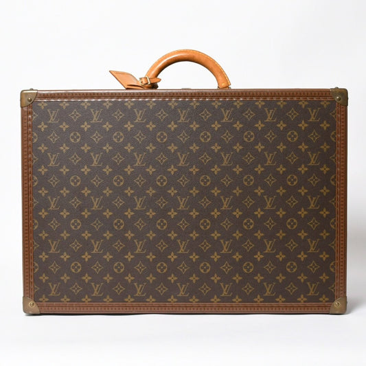 Louis Vuitton Alzer 60 Trunk Case Hard Monogram Leather