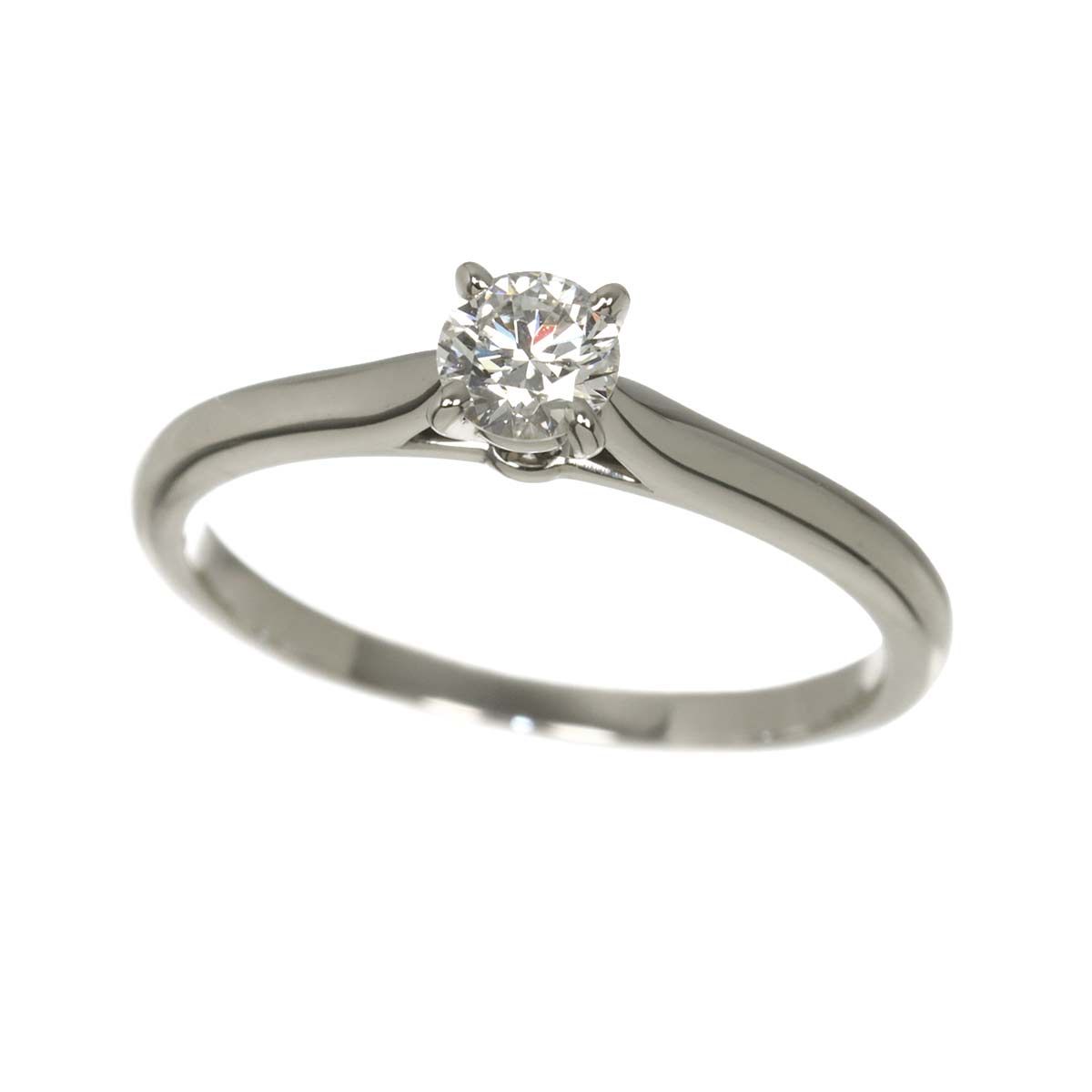 Cartier 1895 Solitaire Diamond 52 Ring Platinum — view 2