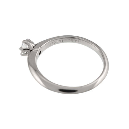 Tiffany & Co Solitaire Diamond Ring Platinum — view 3