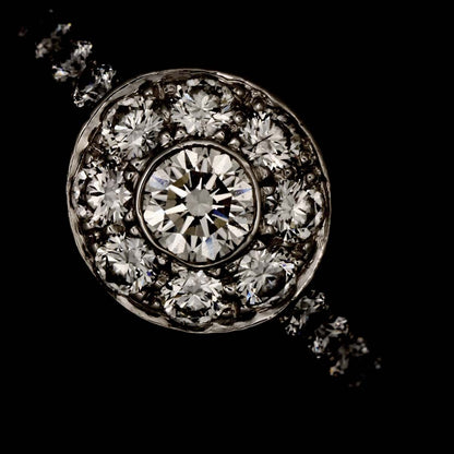 Tiffany & Co Circlet Ring Diamond Platinum — view 5