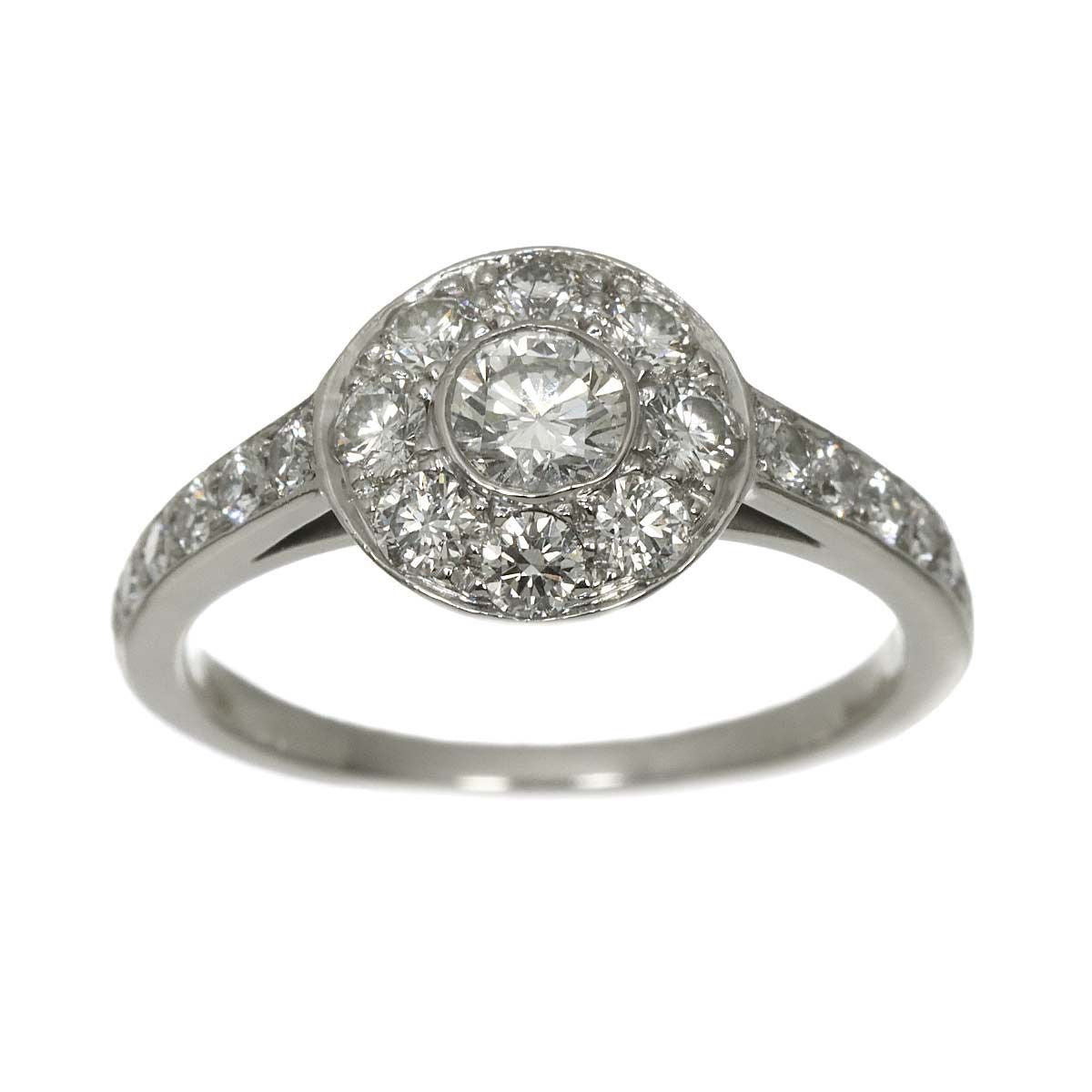 Tiffany & Co Circlet Ring Diamond Platinum — view 2