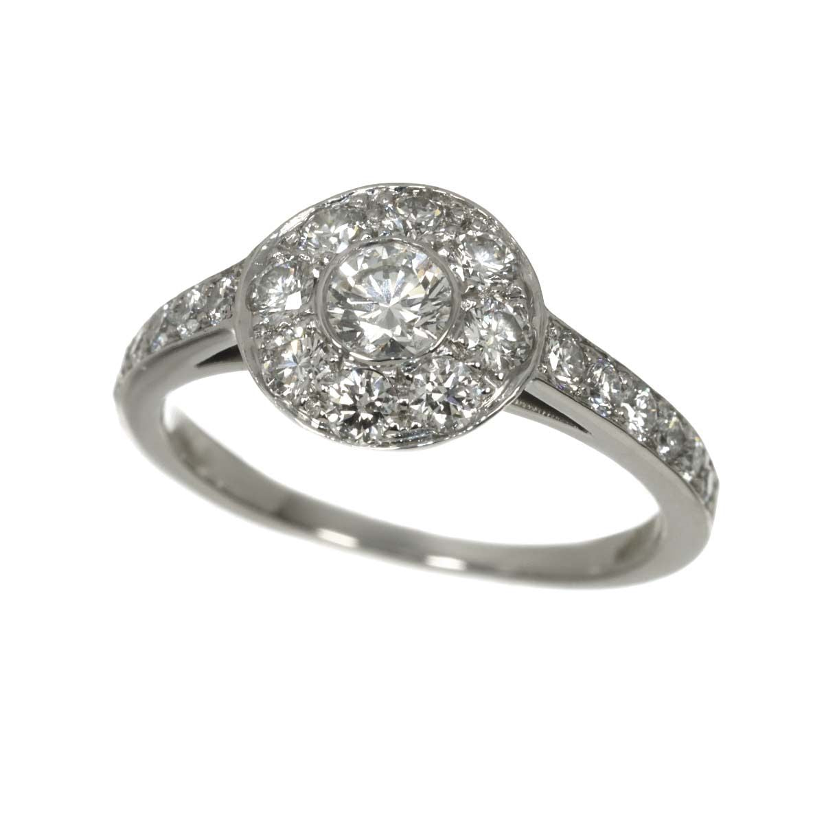 Tiffany & Co Circlet Ring Diamond Platinum — view 4