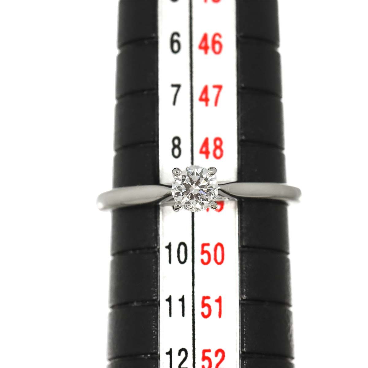 Cartier 1895 Solitaire Diamond IF EX 49 Ring Platinum — view 6