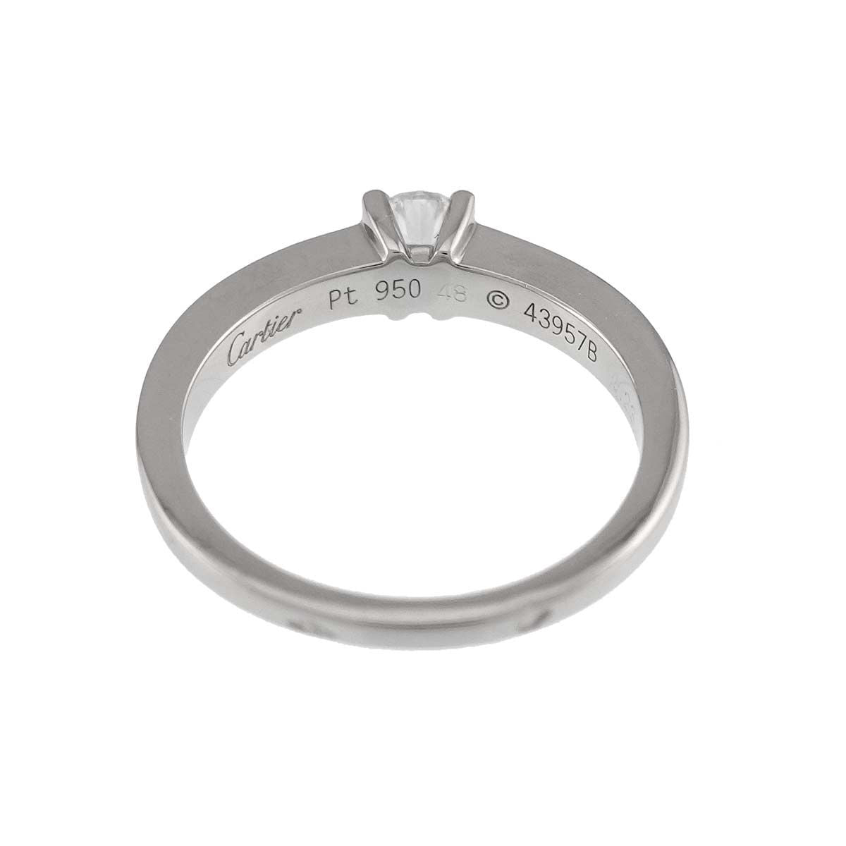 Cartier Declaration D'amour 48 Ring Diamond Platinum — view 3