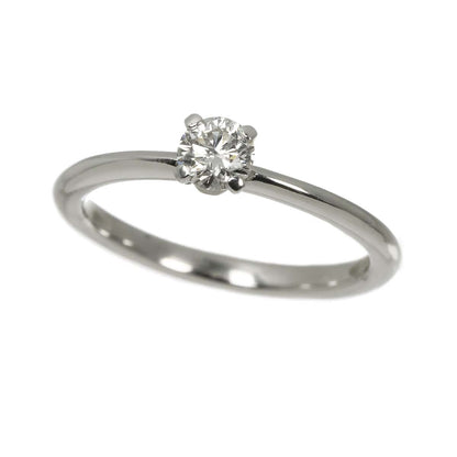 Tiffany & Co Solitaire Diamond I Ring Platinum — view 5