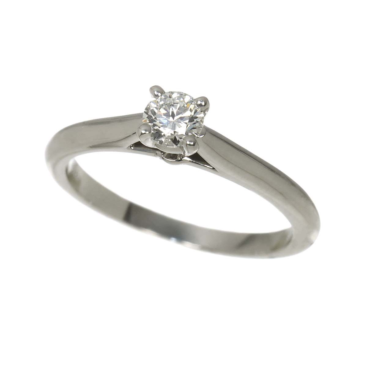 Cartier 1895 Solitaire Diamond 49 Ring Platinum — view 2