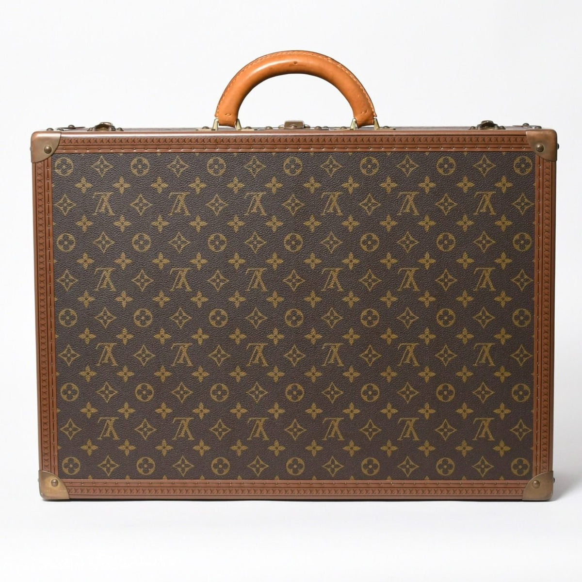 Louis Vuitton Alzer 55 Trunk Case Hard Monogram Leather — view 2