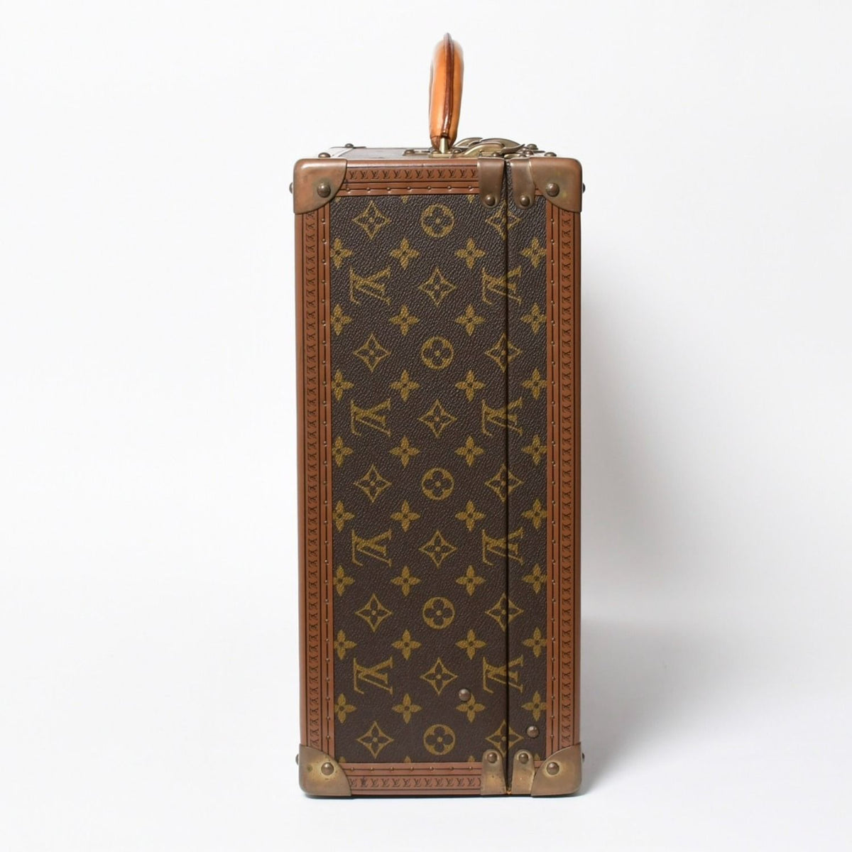 Louis Vuitton Alzer 55 Trunk Case Hard Monogram Leather — view 4