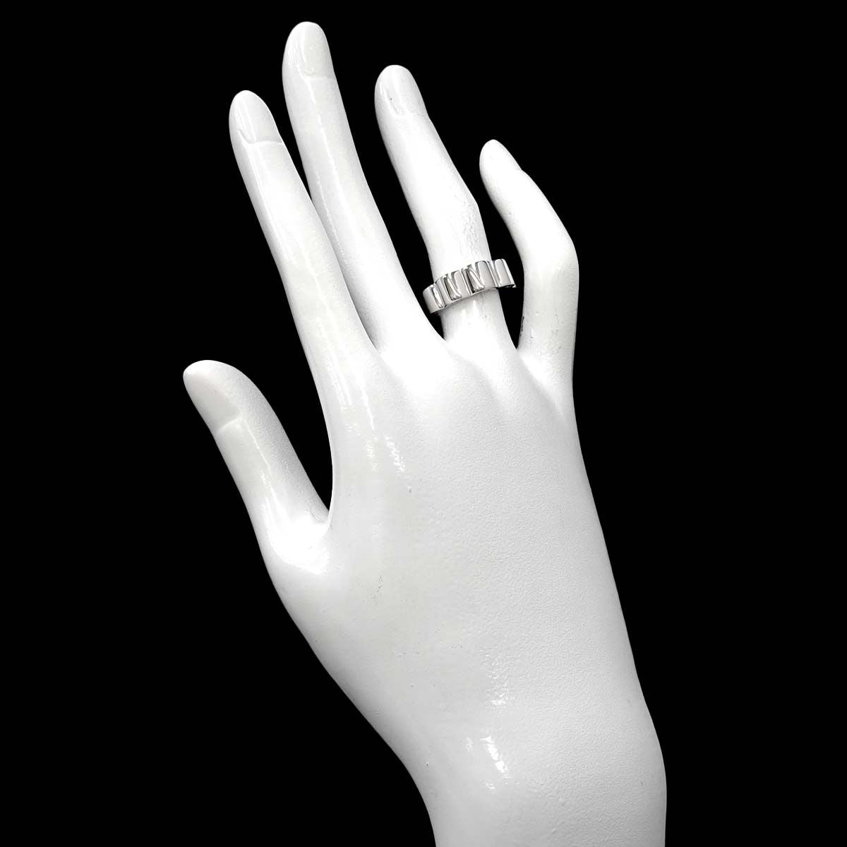 Chanel Profield Camellia 49 Ring 18K White Gold 750 — view 8