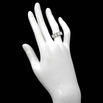 Chanel Profield Camellia 49 Ring 18K White Gold 750 — view 8