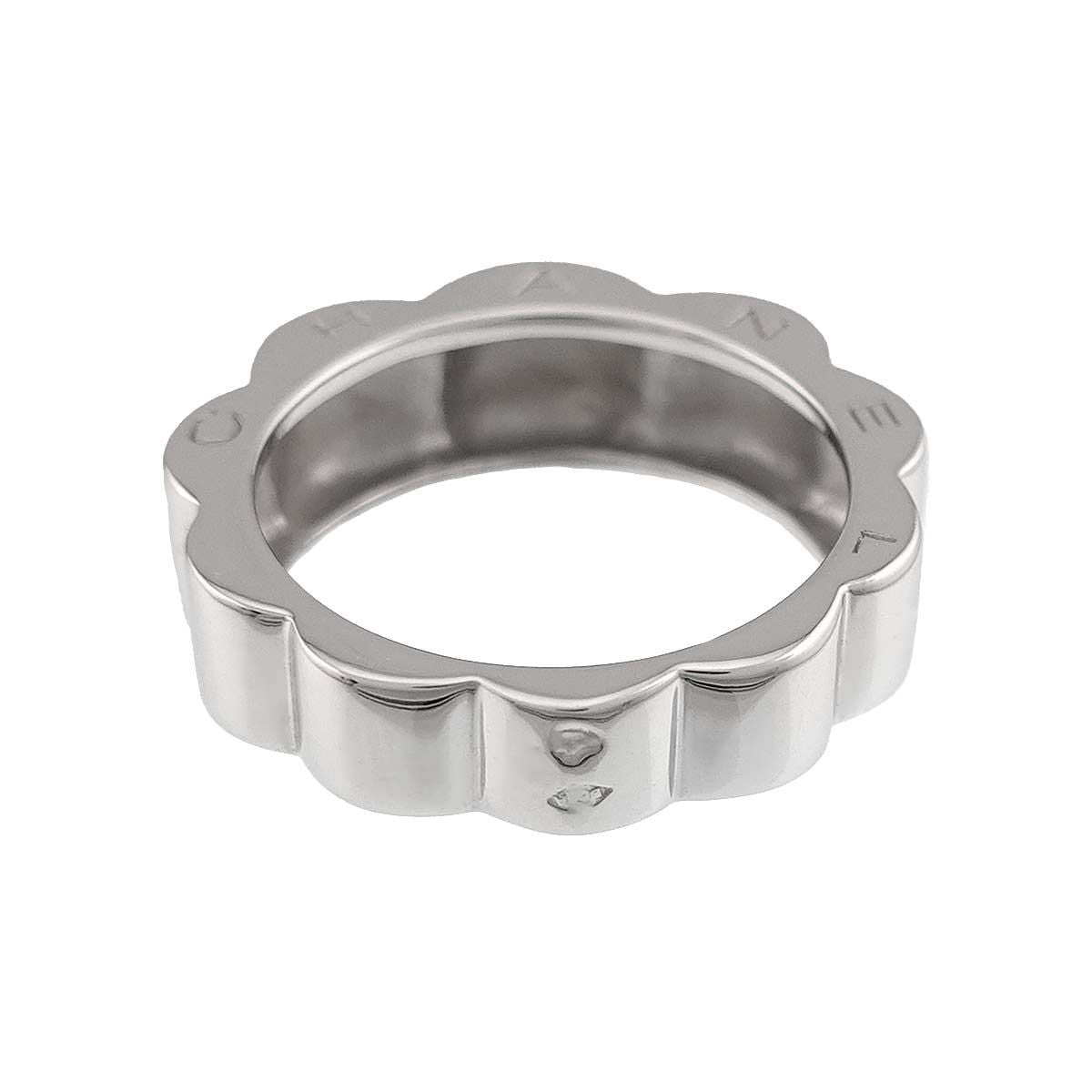 Chanel Profield Camellia 49 Ring 18K White Gold 750 — view 5