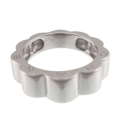 Chanel Profield Camellia 49 Ring 18K White Gold 750 — view 3