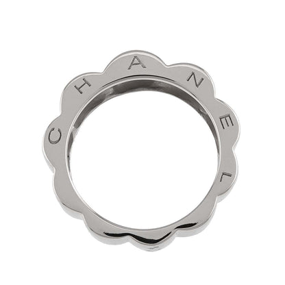 Chanel Profield Camellia 49 Ring 18K White Gold 750 — view 4