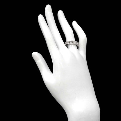 Bvlgari B.zero1 Band 54 Ring 18k White Gold 750 — view 7