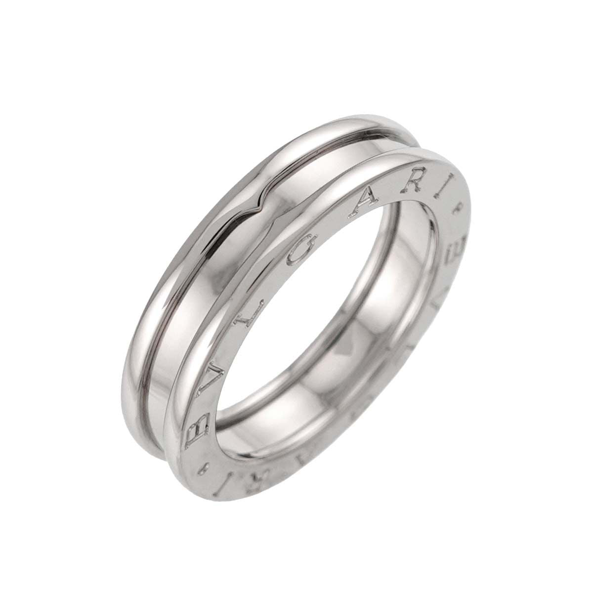 Bvlgari B.zero1 Band 54 Ring 18k White Gold 750 — view 5