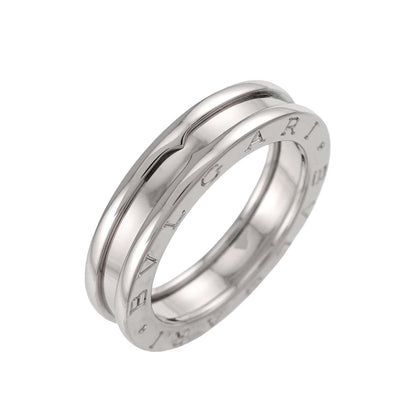 Bvlgari B.zero1 Band 54 Ring 18k White Gold 750 — view 5