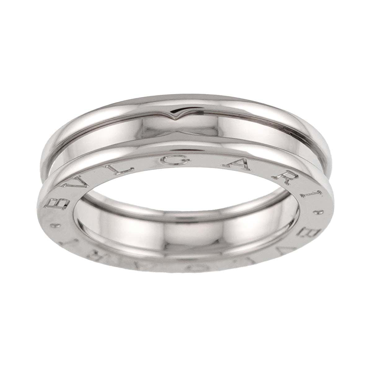 Bvlgari B.zero1 Band 54 Ring 18k White Gold 750 — view 2