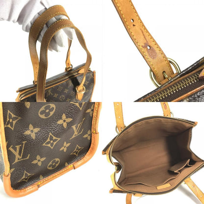Louis Vuitton Shoulder Bag Popincourt Au Monogram Canvas Brown — view 8