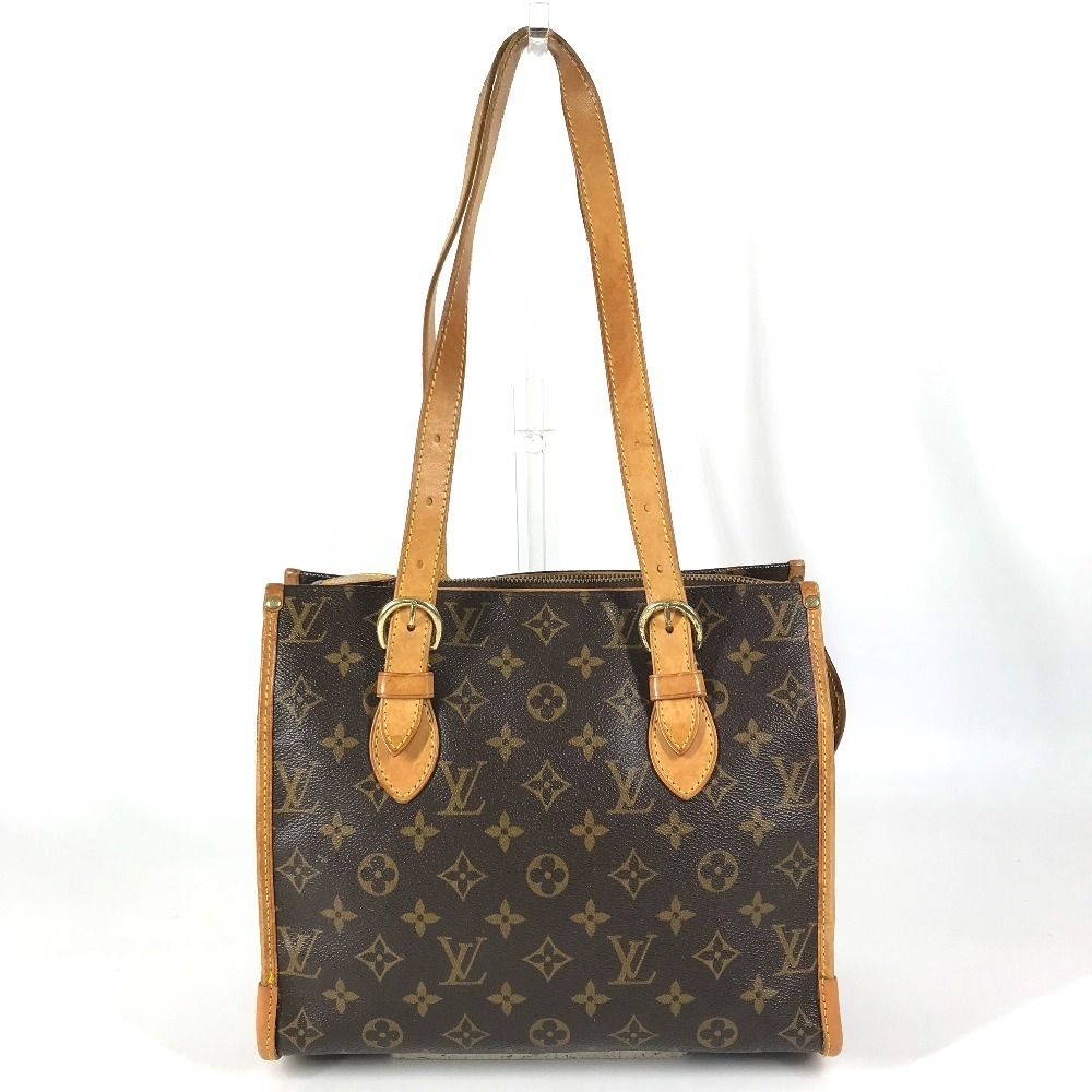 Louis Vuitton Shoulder Bag Popincourt Au Monogram Canvas Brown