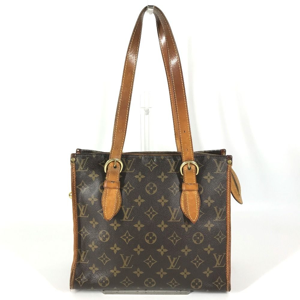 Louis Vuitton Shoulder Bag Popincourt Au Monogram Canvas Brown
