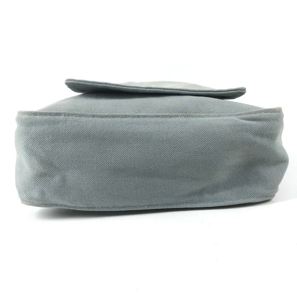 Hermes Tote Marwari PM Shoulder Bag Canvas Blue — view 5