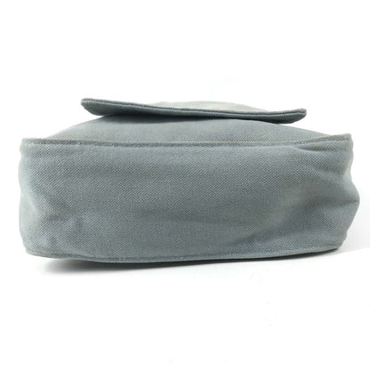 Hermes Tote Marwari PM Shoulder Bag Canvas Blue — view 5