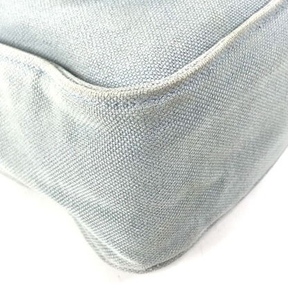 Hermes Tote Marwari PM Shoulder Bag Canvas Blue — view 7