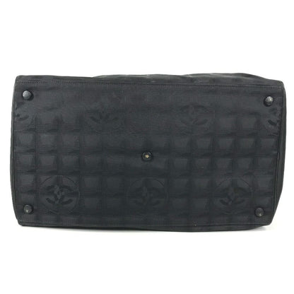 Chanel Handbag CC Logo New Travel Line Nylon Black — view 5