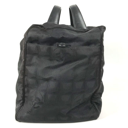 Chanel Handbag CC Logo New Travel Line Nylon Black — view 3