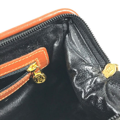 Fendi Handbag Pecan Vintage Leather Khaki — view 4