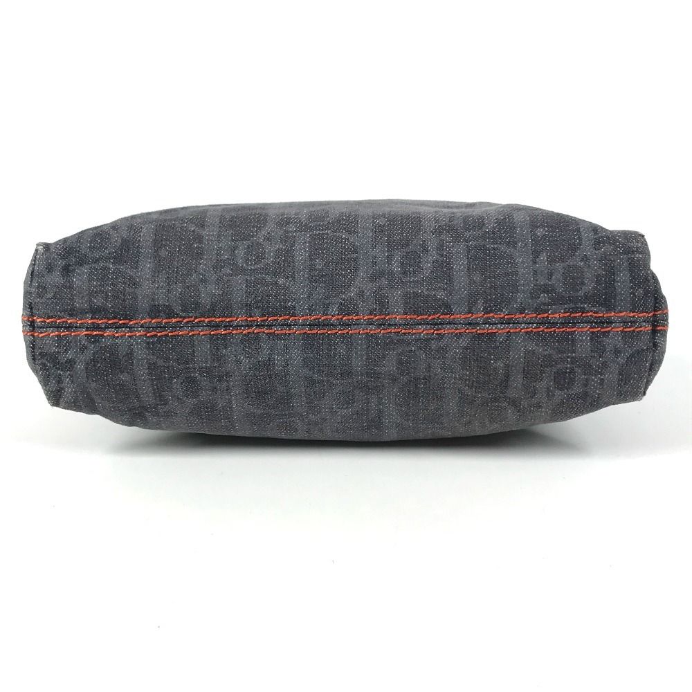 Dior Makeup Pouch Logo Denim Flight Trotter Navy — view 5