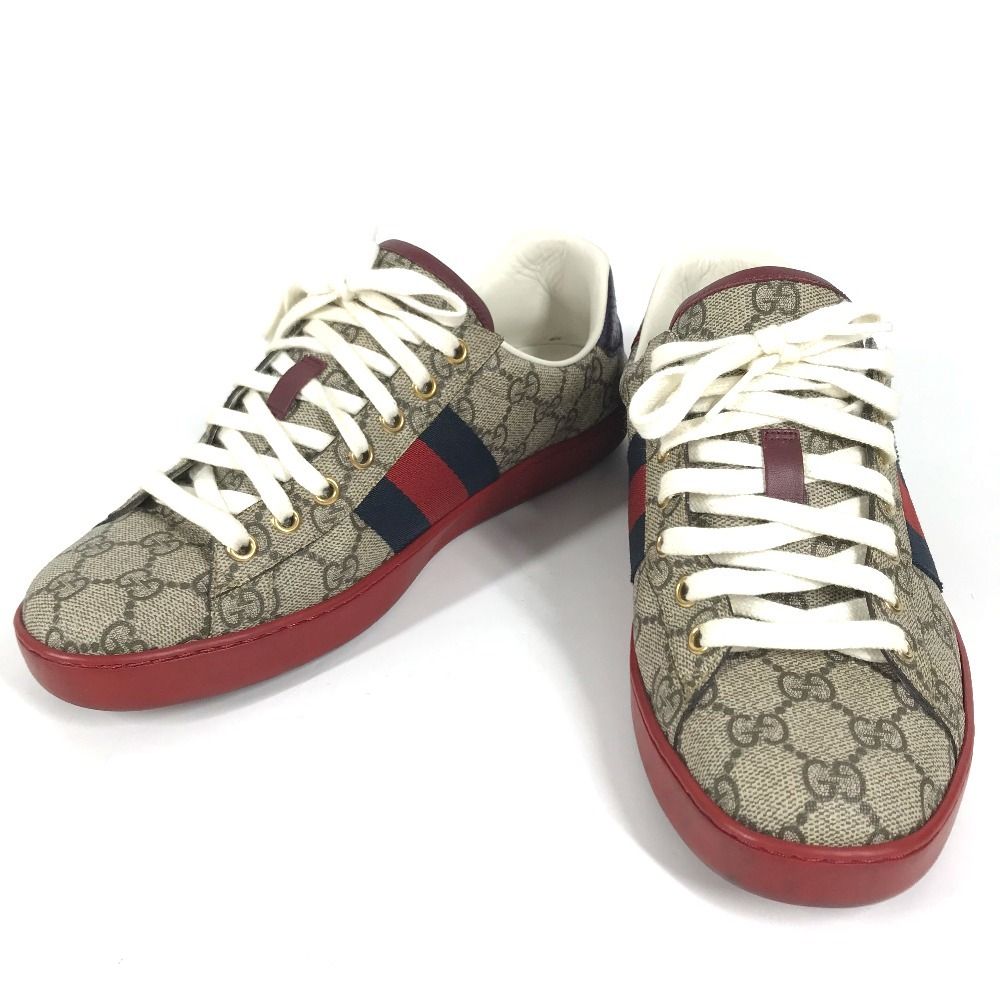 Gucci Sneakers Logo GG Supreme Canvas Beige