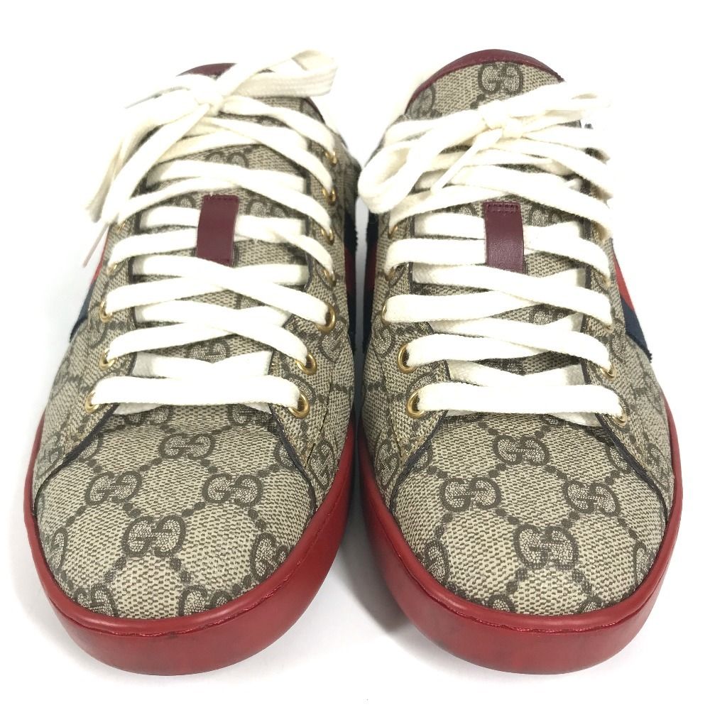 Gucci Sneakers Logo GG Supreme Canvas Beige — view 2