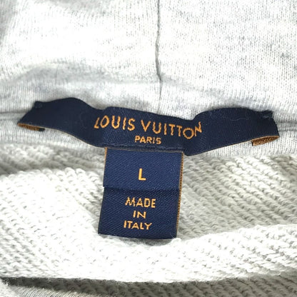 Louis Vuitton Sweatshirt Logo Short Length Monogram Cotton Gray — view 5