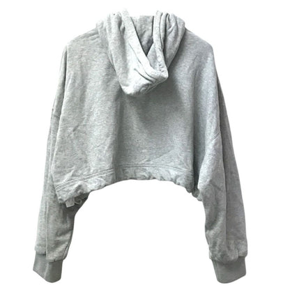 Louis Vuitton Sweatshirt Logo Short Length Monogram Cotton Gray — view 2