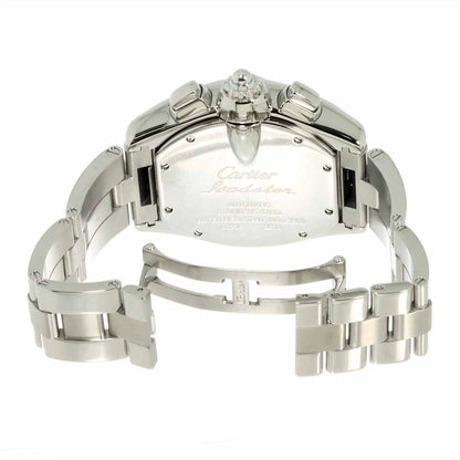 Cartier Roadster Chronograph Watch Date Silver Automatic — view 4