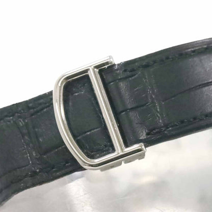 Cartier Rotonde de Chronograph Watch Silver 18k White Gold Manual Wind — view 7