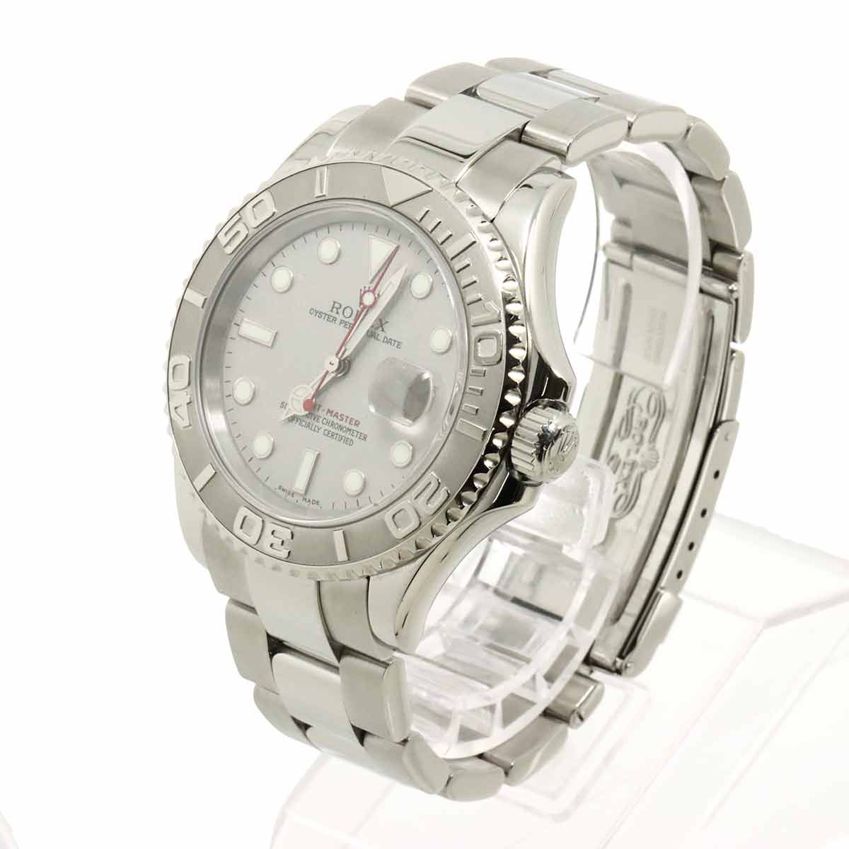 Rolex Yacht Master Rolesium Watch Date Platinum Automatic — view 2
