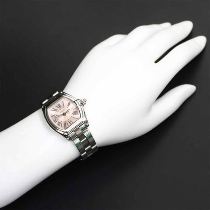 Cartier Roadster SM Watch Date Pink Quartz — view 3
