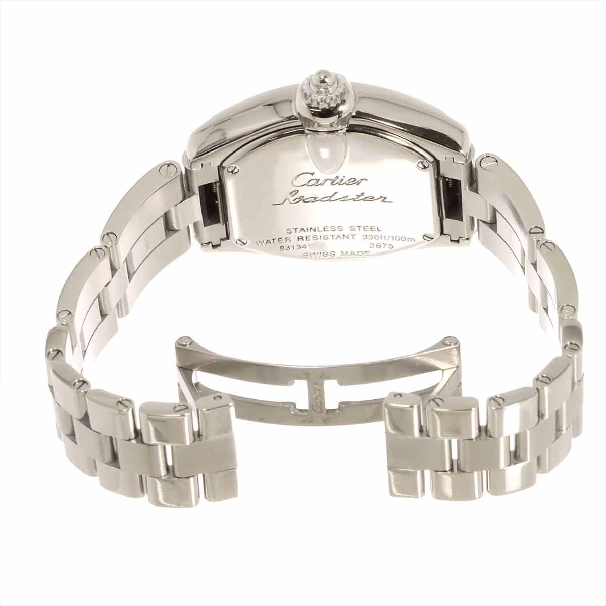 Cartier Roadster SM Watch Date Pink Quartz — view 4