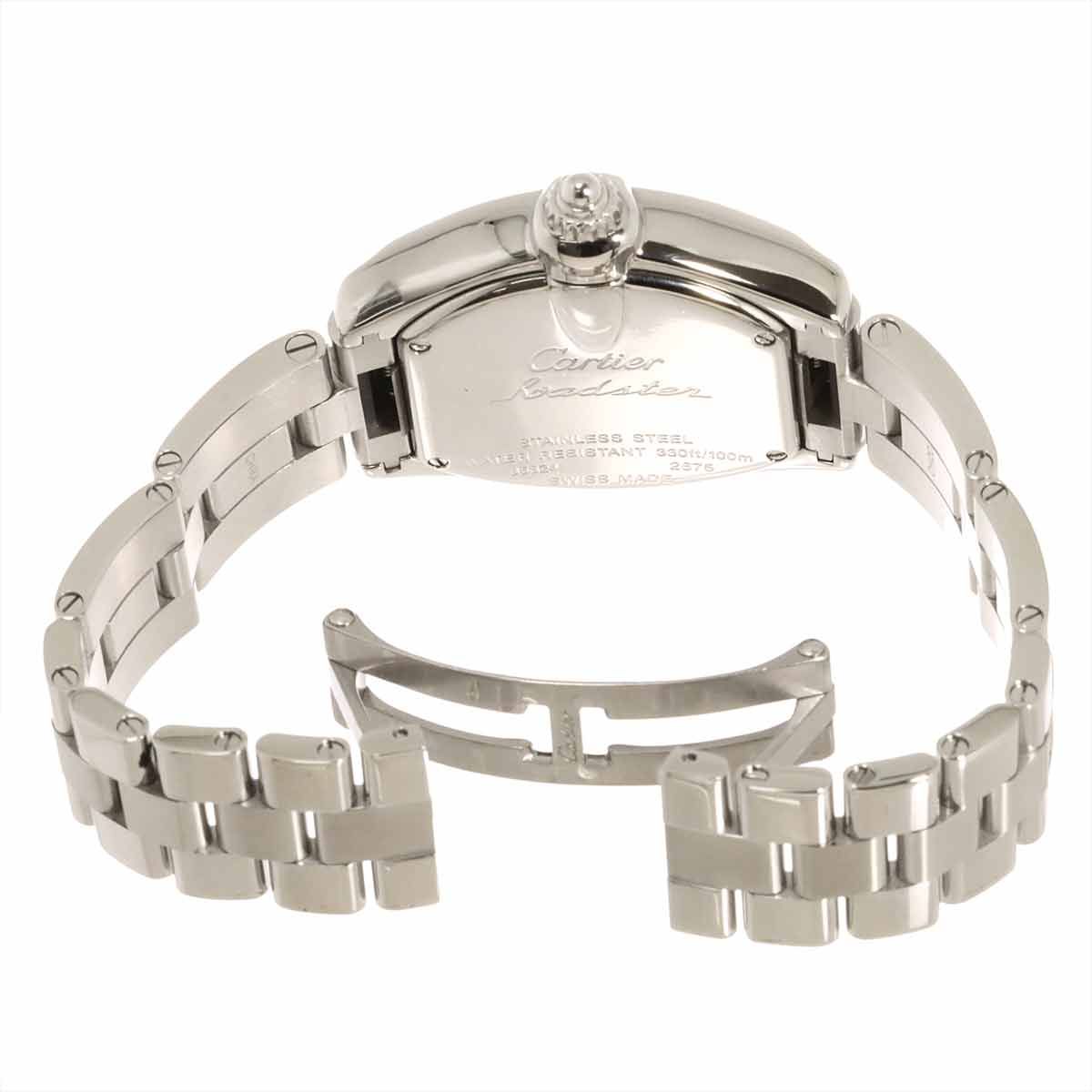 Cartier Roadster SM Watch Date Silver Quartz — view 4