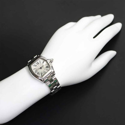 Cartier Roadster SM Watch Date Silver Quartz — view 3