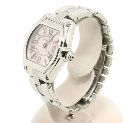 Cartier Roadster SM Watch Date Pink Quartz — view 2