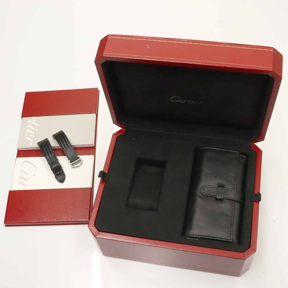 Cartier Roadster Chronograph Watch Date Black Automatic — view 2