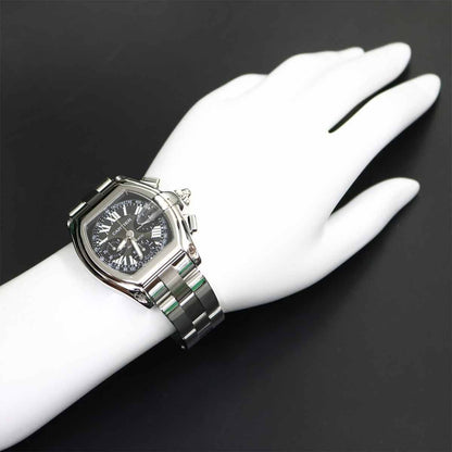 Cartier Roadster Chronograph Watch Date Black Automatic — view 4