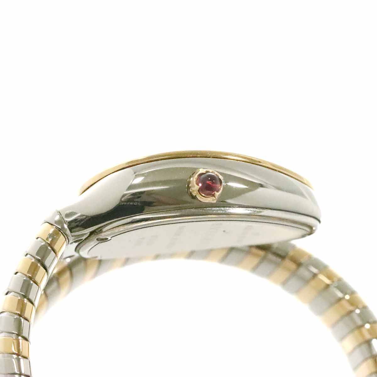 Bvlgari Serpenti Tubogas Watch Black 18k Pink Gold Quartz — view 6