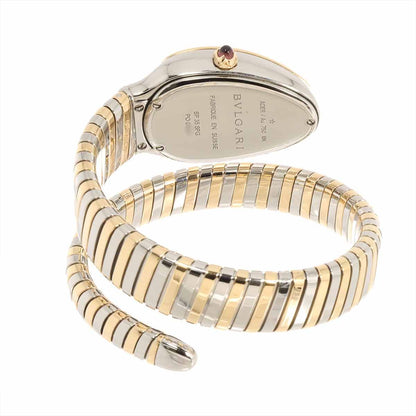 Bvlgari Serpenti Tubogas Watch Black 18k Pink Gold Quartz — view 5